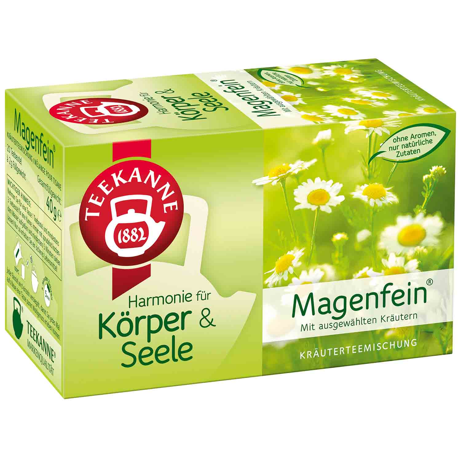 Teekanne Harmonie für Körper & Seele Magenfein 20er