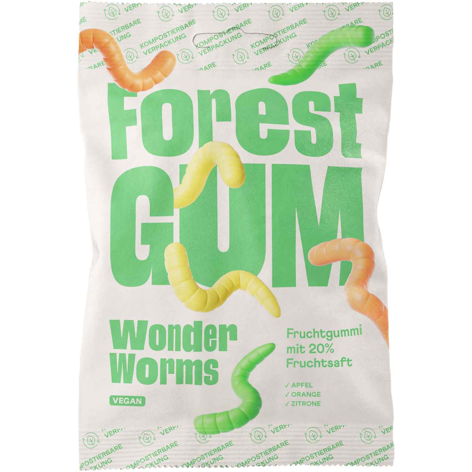 Forest Gum Wonder Worms vegan 100g
