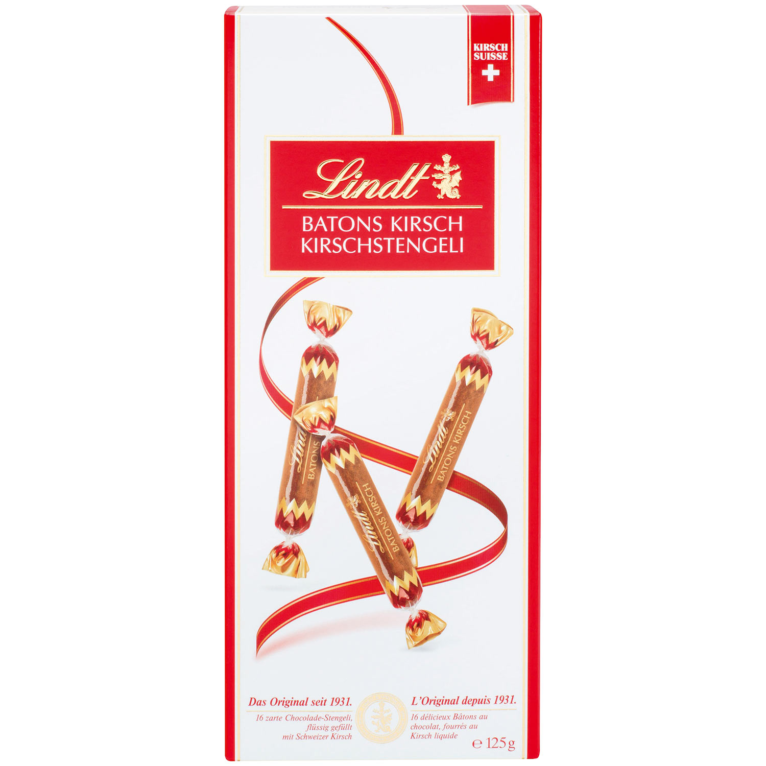 Lindt Kirschstengeli 125g