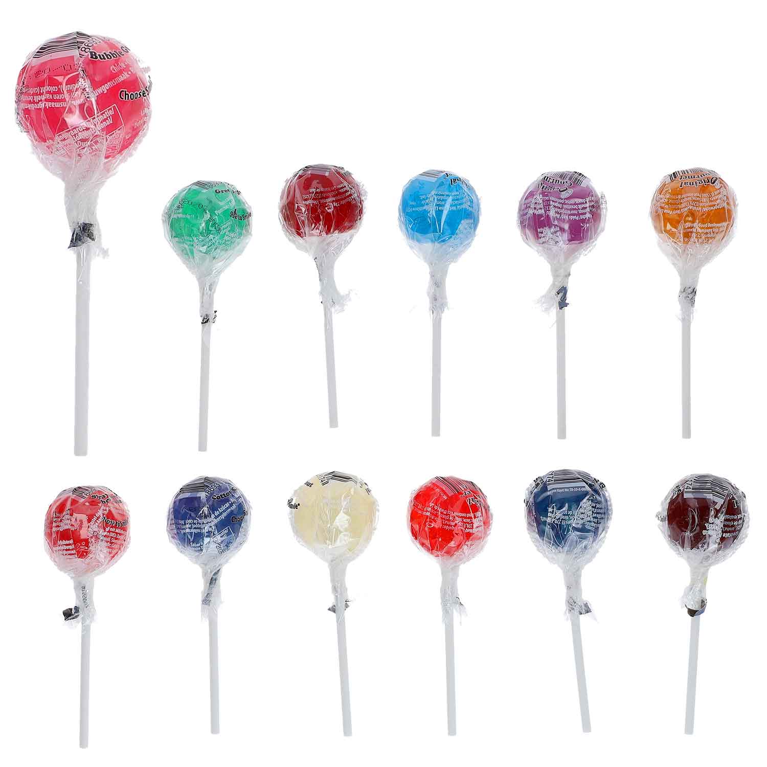 Original Gourmet Lollipop Bubble Gum 31g