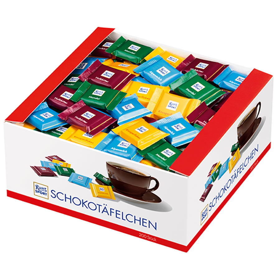 Ritter Sport mini Schokotäfelchen 200er