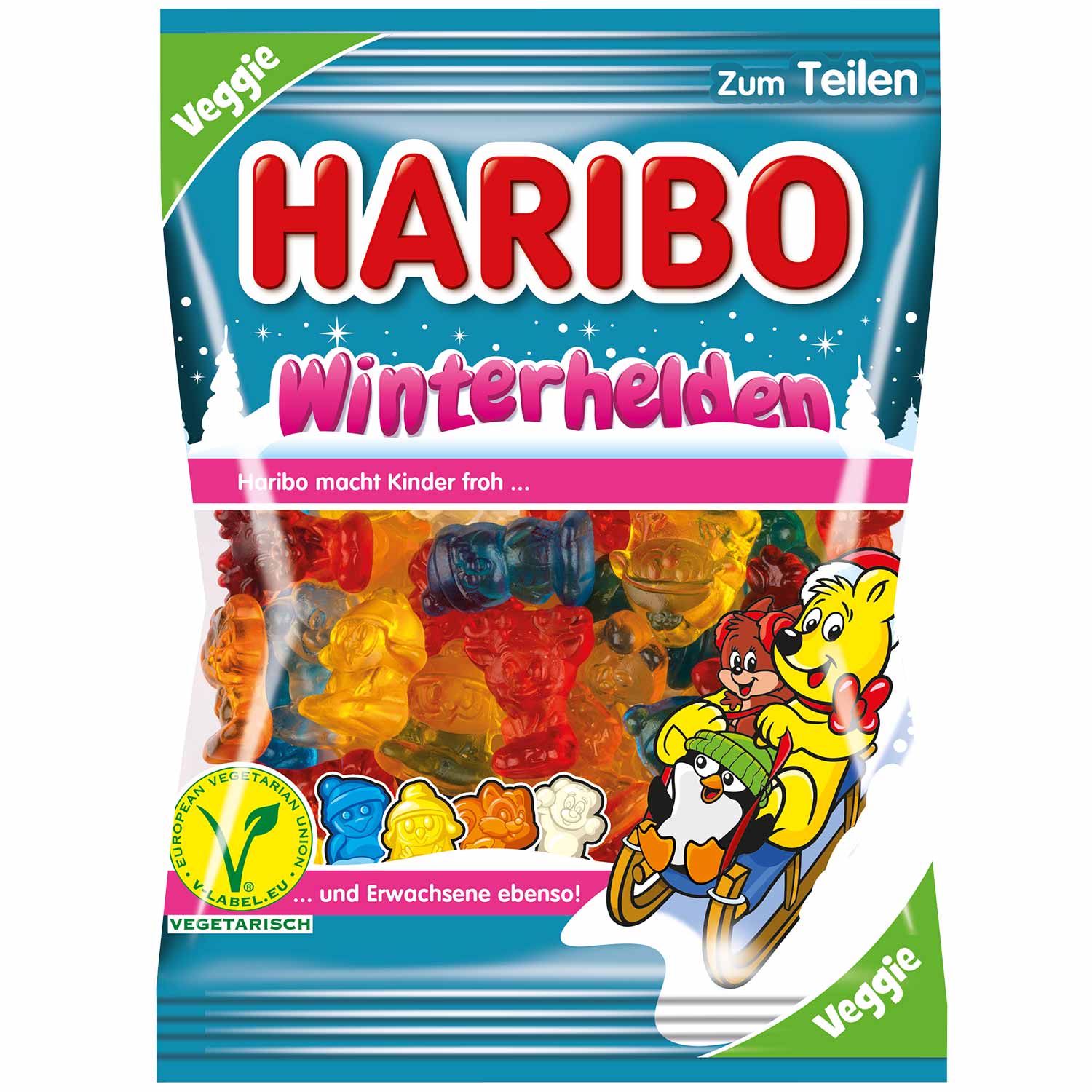 Haribo Winterhelden veggie 175g