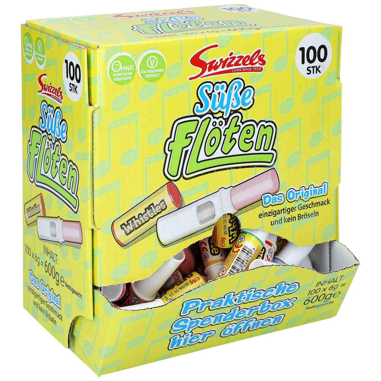 Swizzels Süße Flöten 100er
