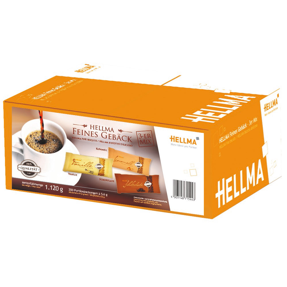 Hellma Feines Gebäck 3er Mix 200x5,6g