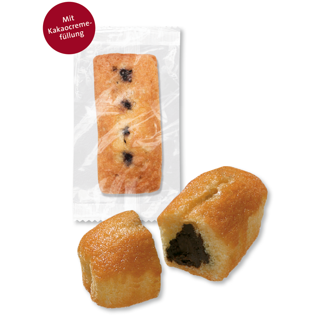 Wilhelm Gruyters Gefüllte Mini-Kuchen Kakaocreme 120er