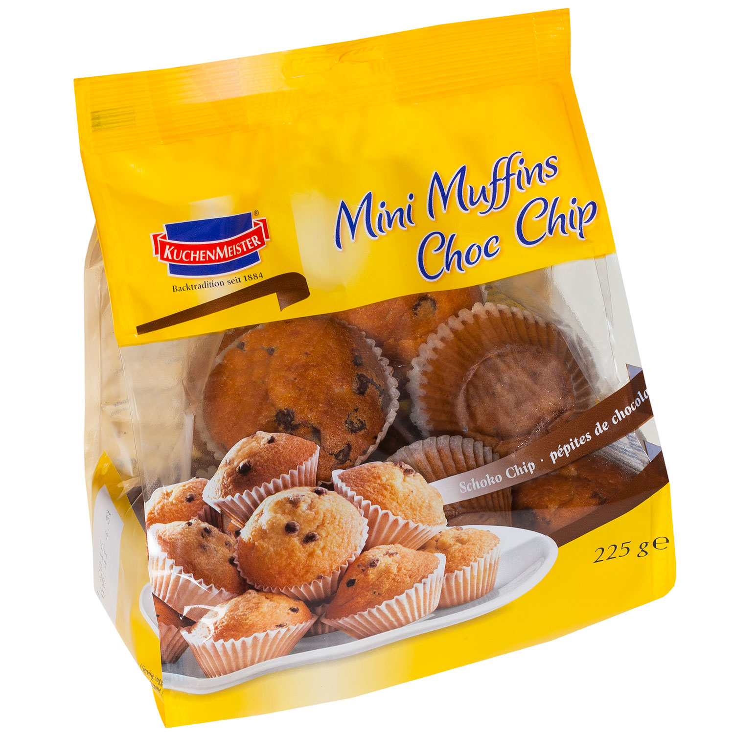 KuchenMeister Mini Muffins Choc Chip 225g