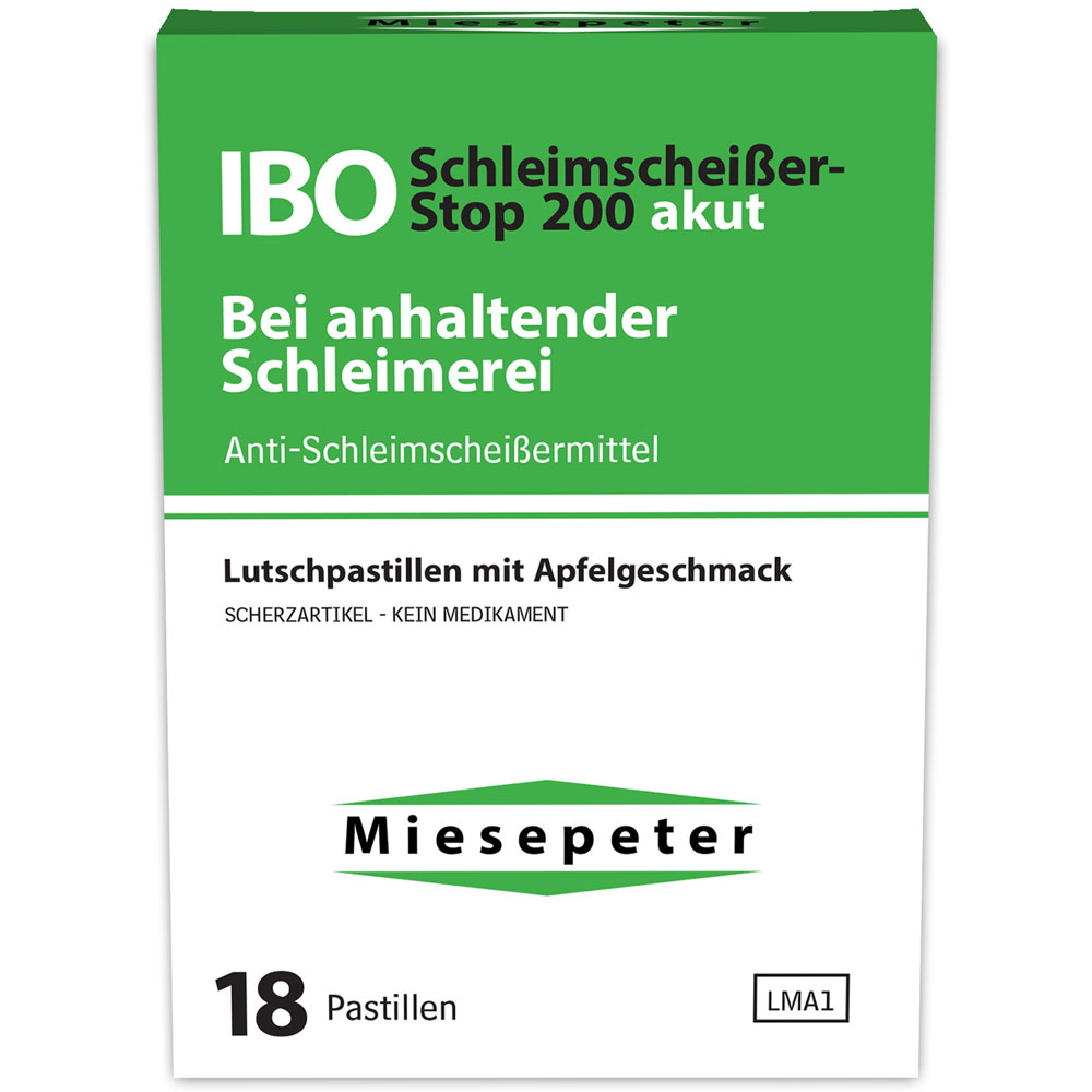 Miesepeter IBO Schleimscheißer-Stop 200 akut 18er