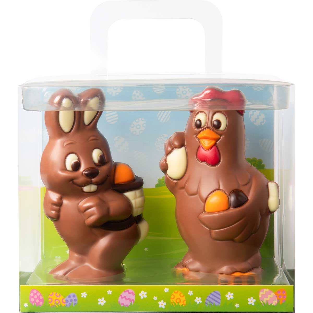 Weibler Geschenkpackung Hase und Huhn 150g