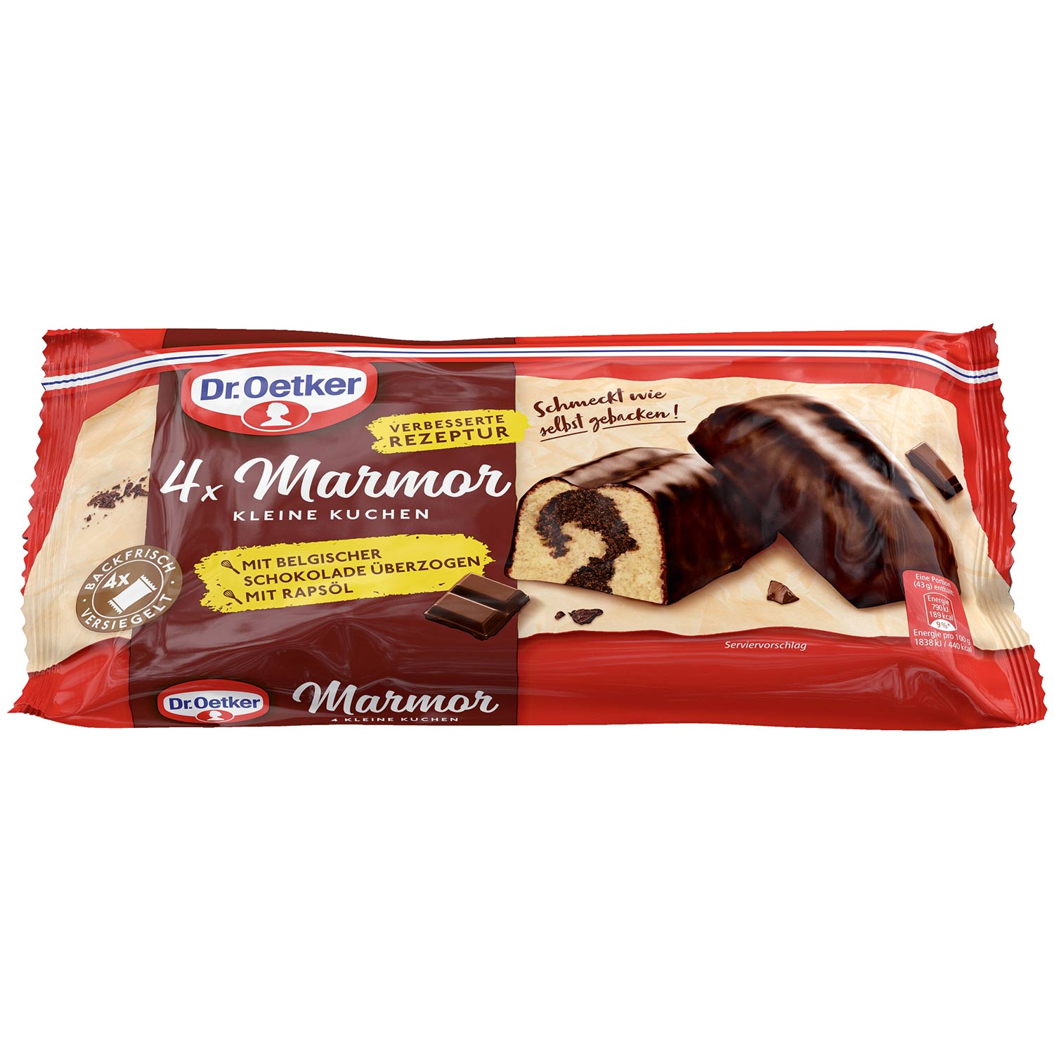 Dr. Oetker Kleine Marmonkuchen 4x43g