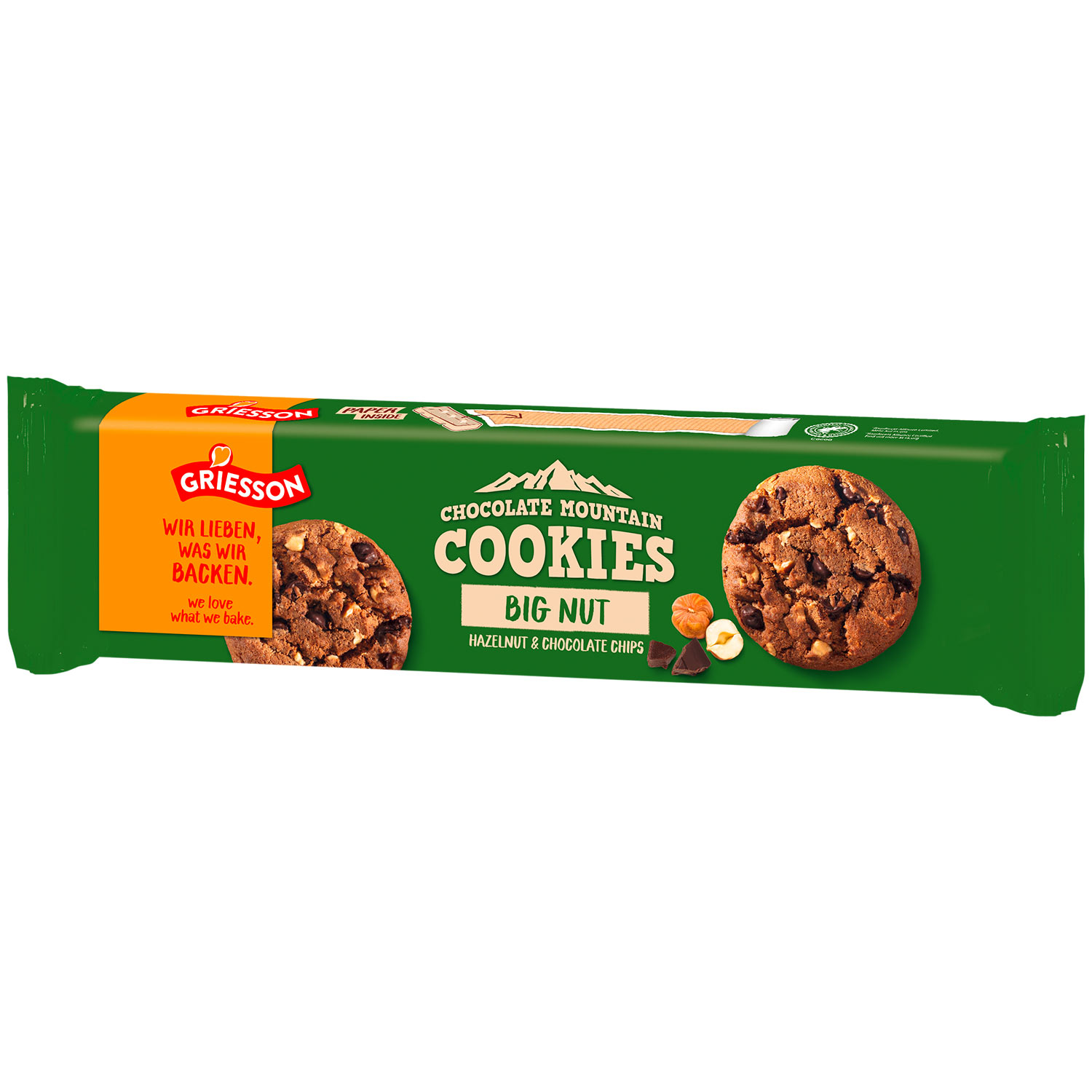 Griesson Chocolate Mountain Cookies Big Nut 150g