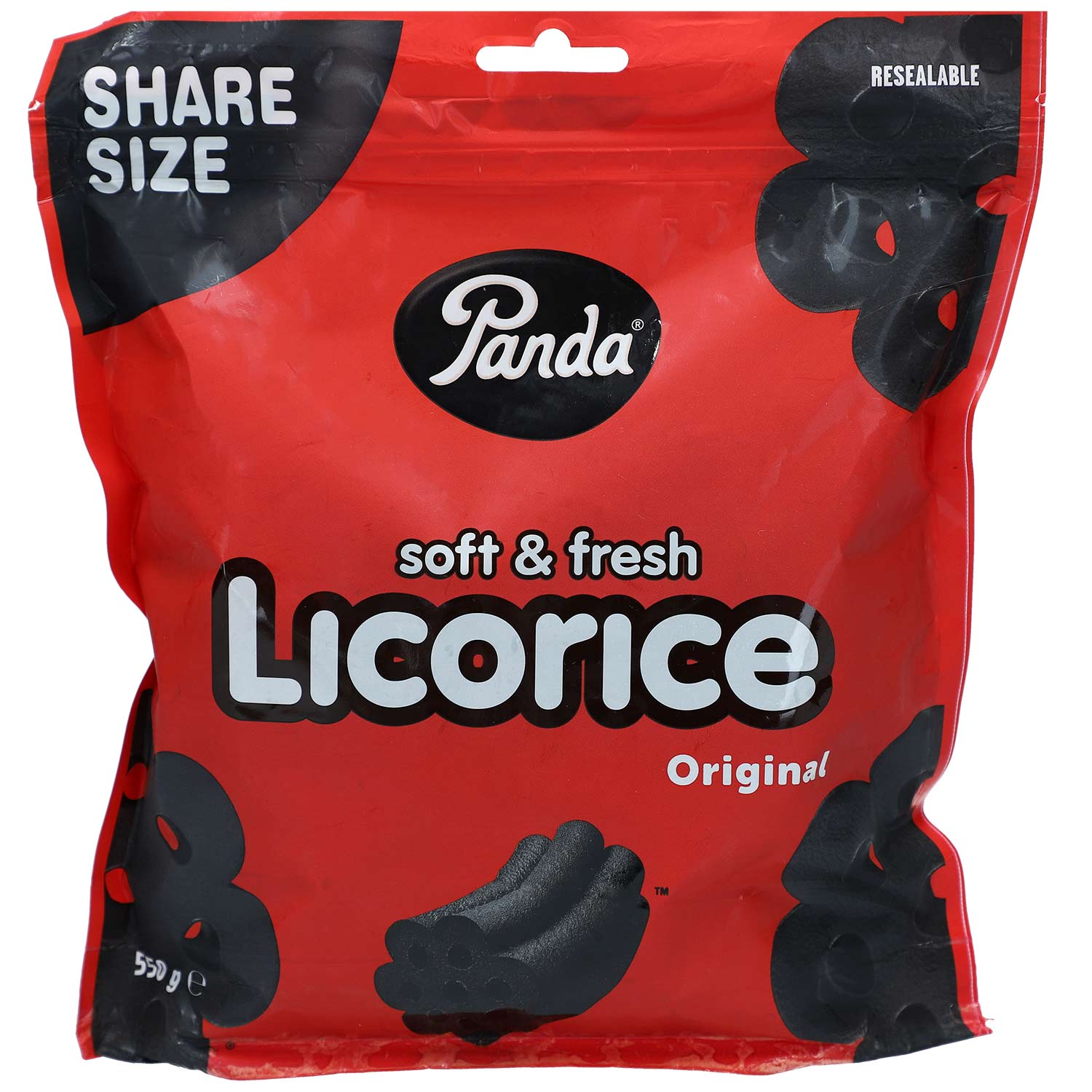 Panda Licorice Original soft & fresh 550g