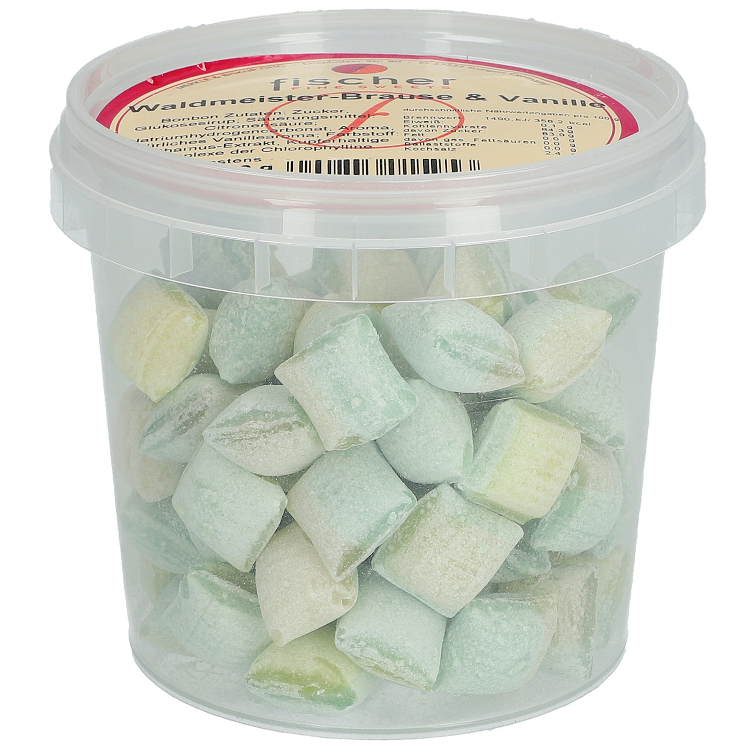 fischer Fine Sweets Waldmeister-Brause & Vanille 200g