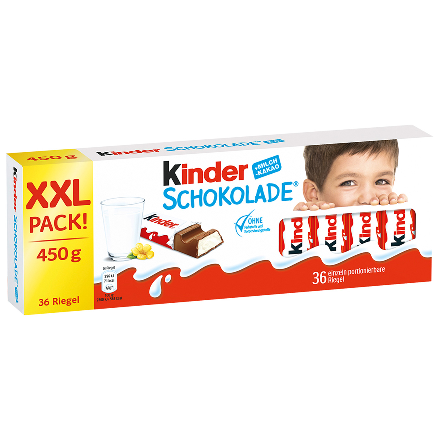kinder Schokolade XXL Pack 450g
