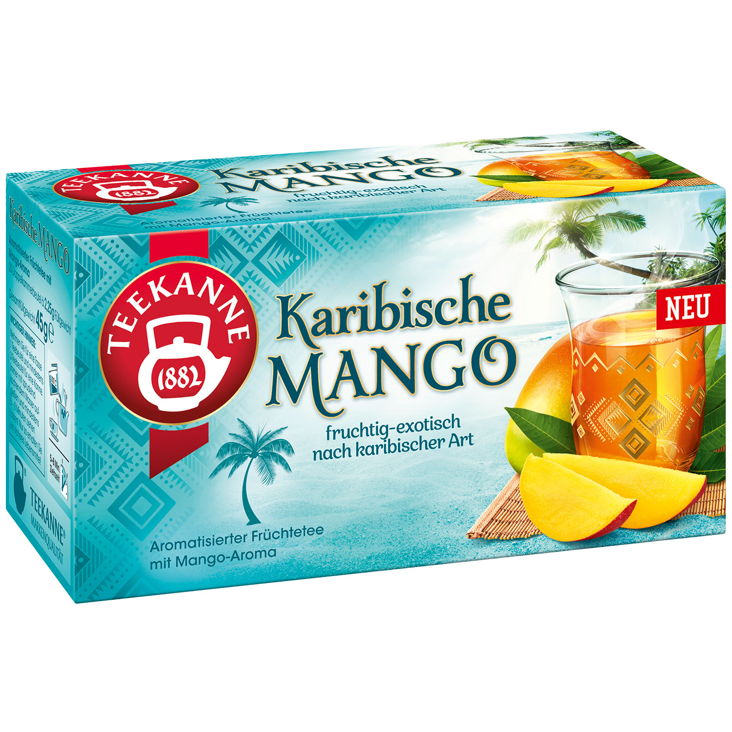 Teekanne Karibische Mango 20er