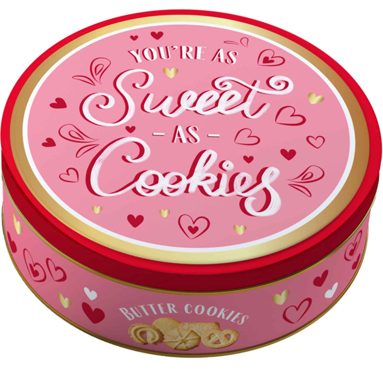 Becky's Butter Cookies 'You're as Sweet as Cookies' Tin 114g