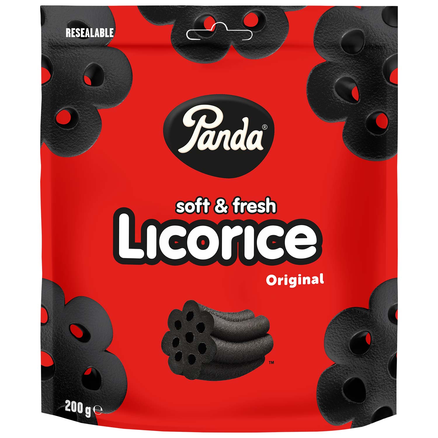 Panda Licorice Original soft & fresh 200g