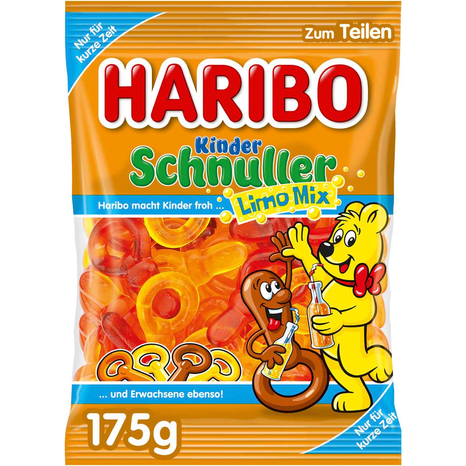 Haribo Kinder Schnuller Limo Mix 175g