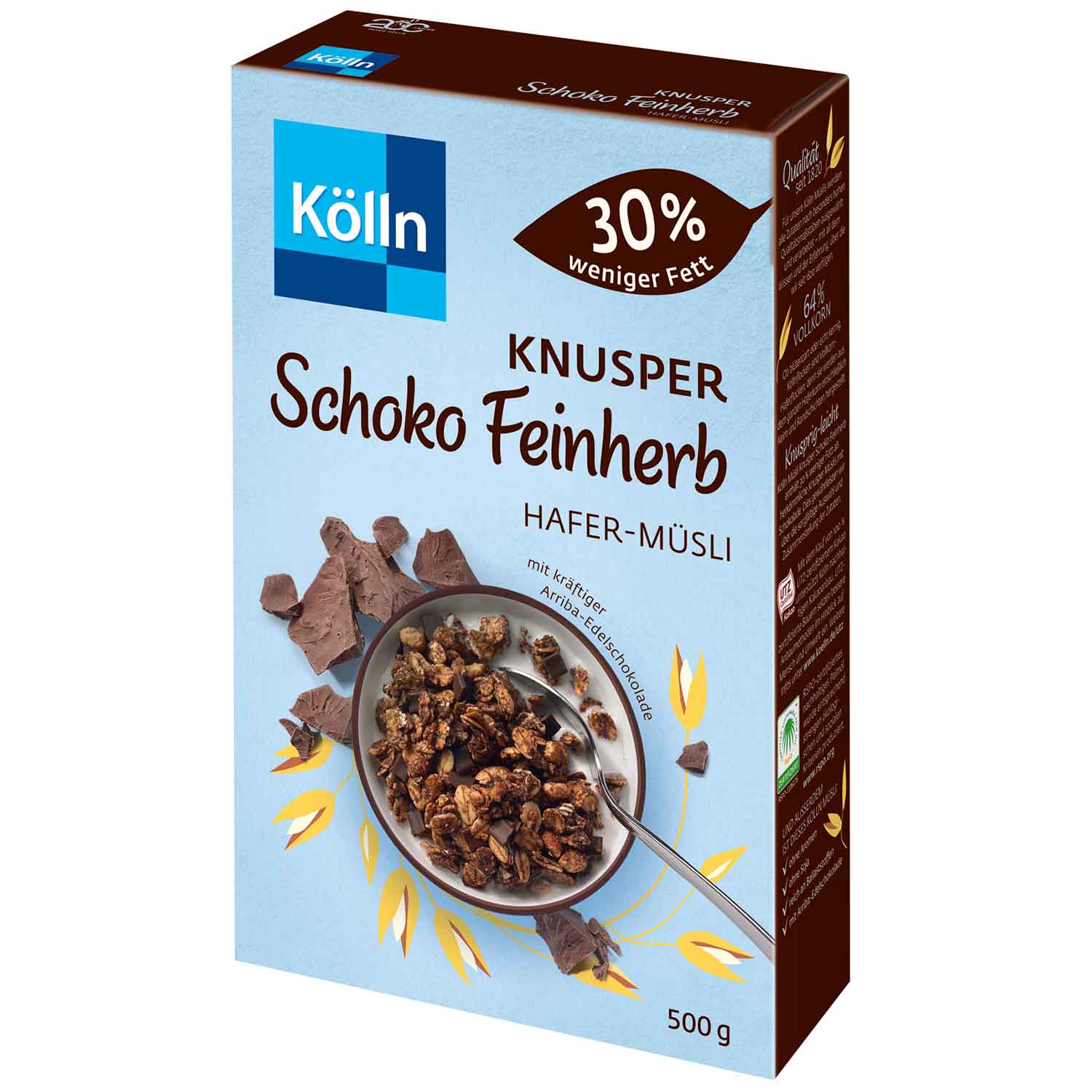 Kölln Hafer-Müsli Knusper Schoko Feinherb 500g