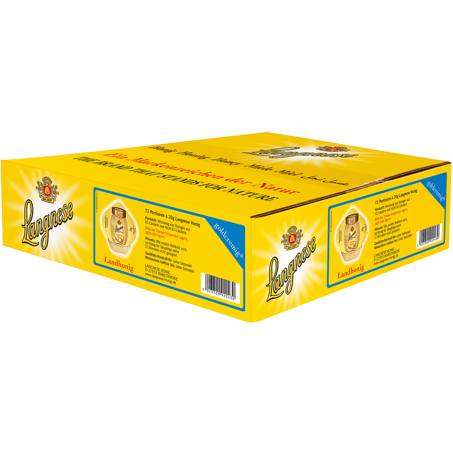 Langnese Honig Landhonig 72×20g