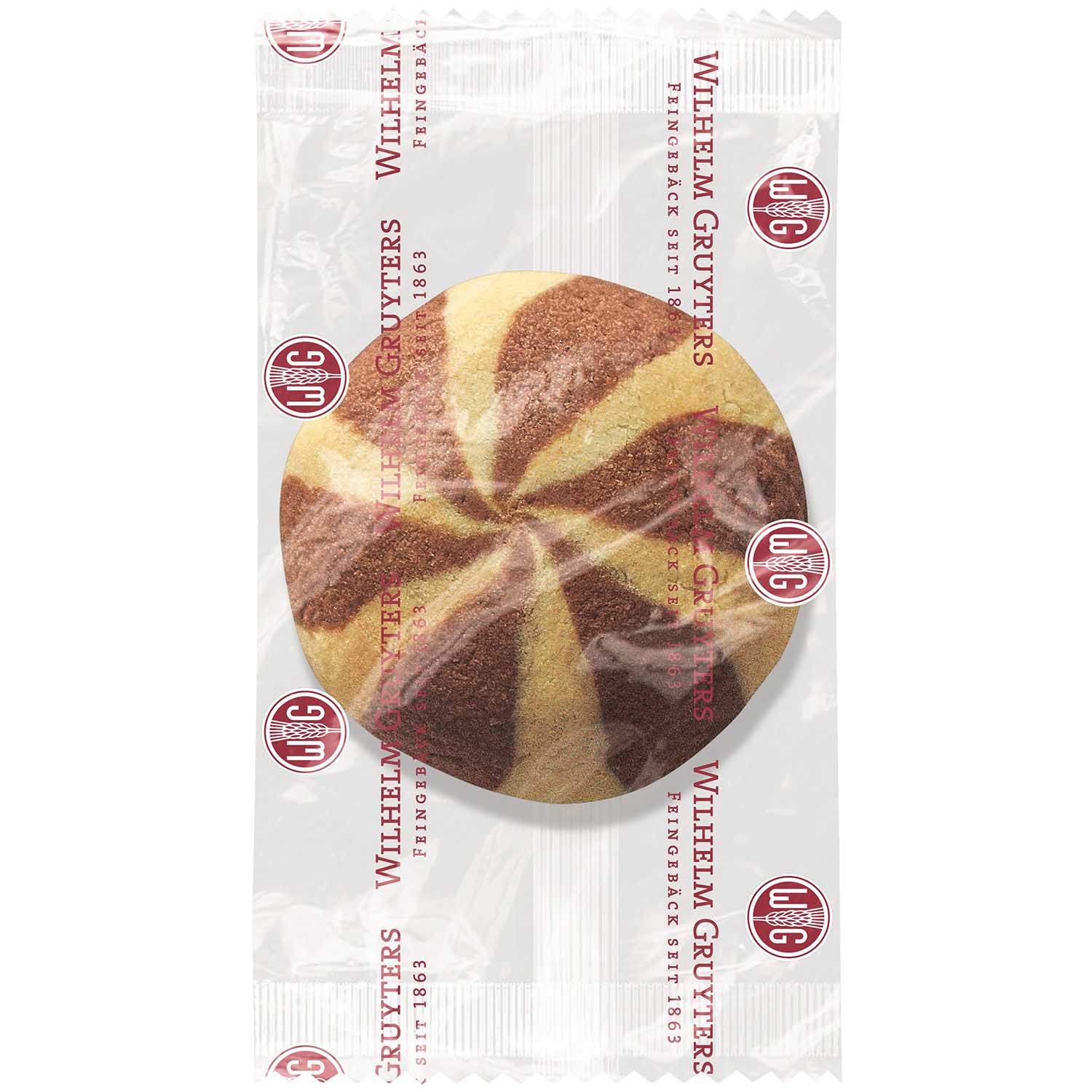 Wilhelm Gruyters Schwarz-Weiß Cookies mit Mandelcremefüllung 70er