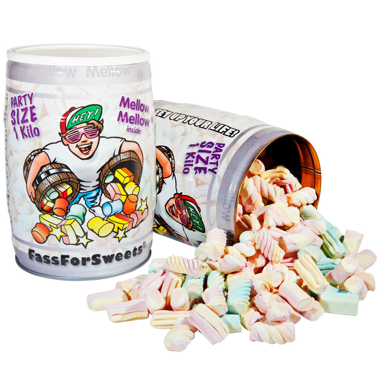Mellow Mellow Fass For Sweets 1kg