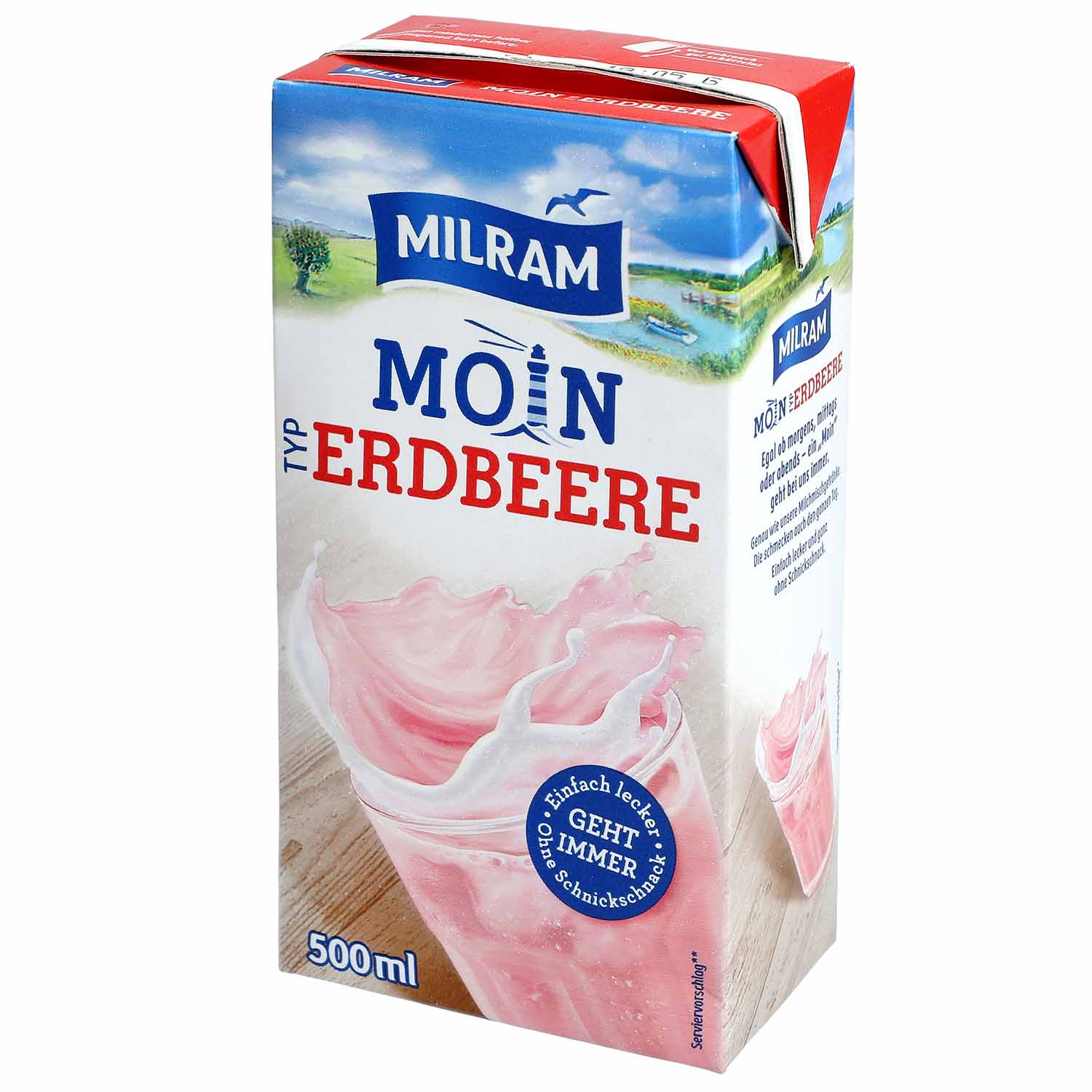 Milram Moin Typ Erdbeere 500ml