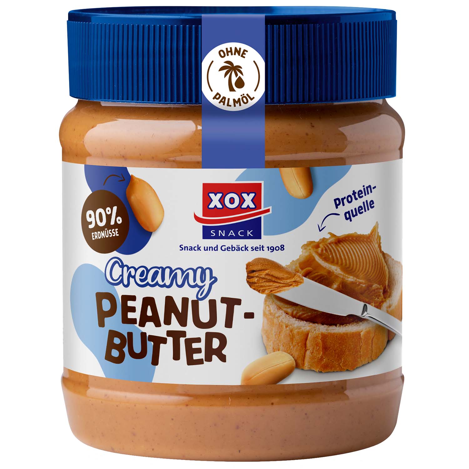 XOX Creamy Peanut-Butter 350g