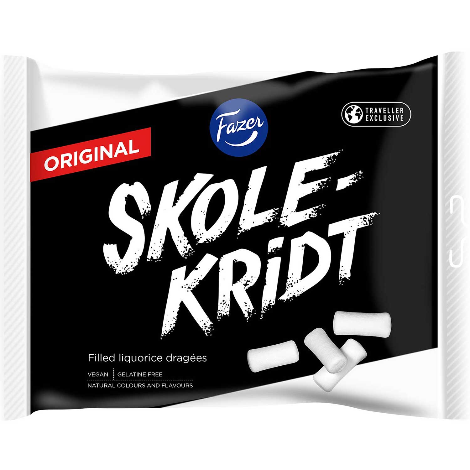Fazer Skole-Kridt Travel Edition 400g