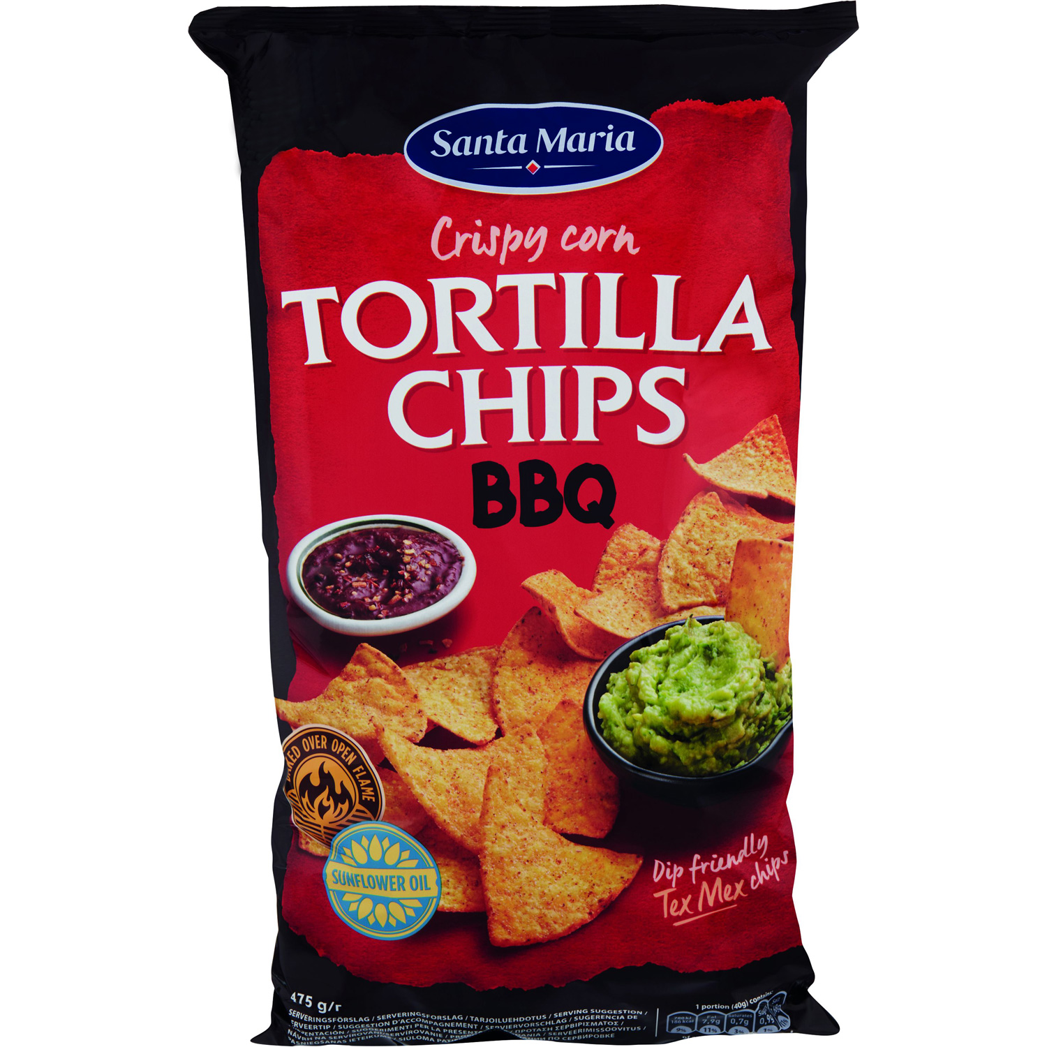 Santa Maria Tortilla Chips BBQ 475g