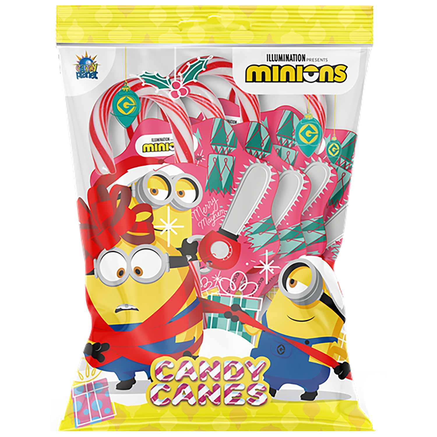 Minions Candy Canes Zuckerstangen 48g