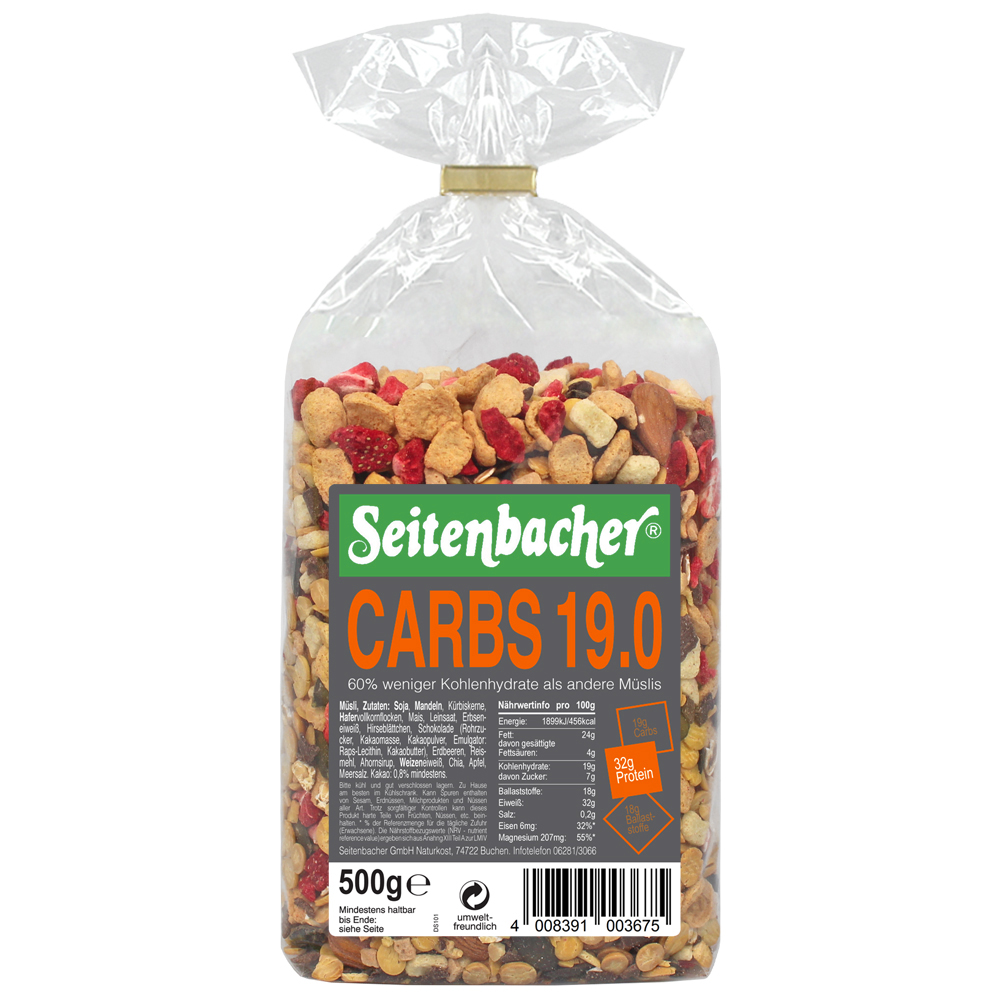 Seitenbacher Carbs 19.0 500g