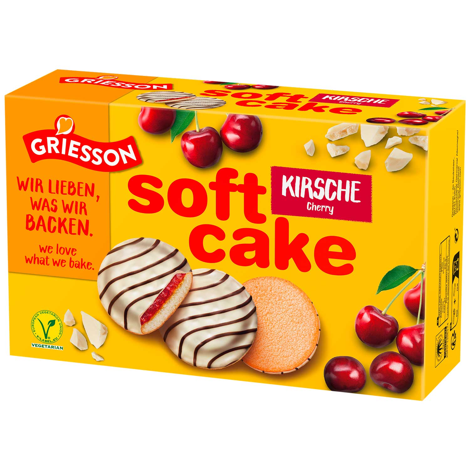 Griesson Soft Cake Kirsche 2x150g