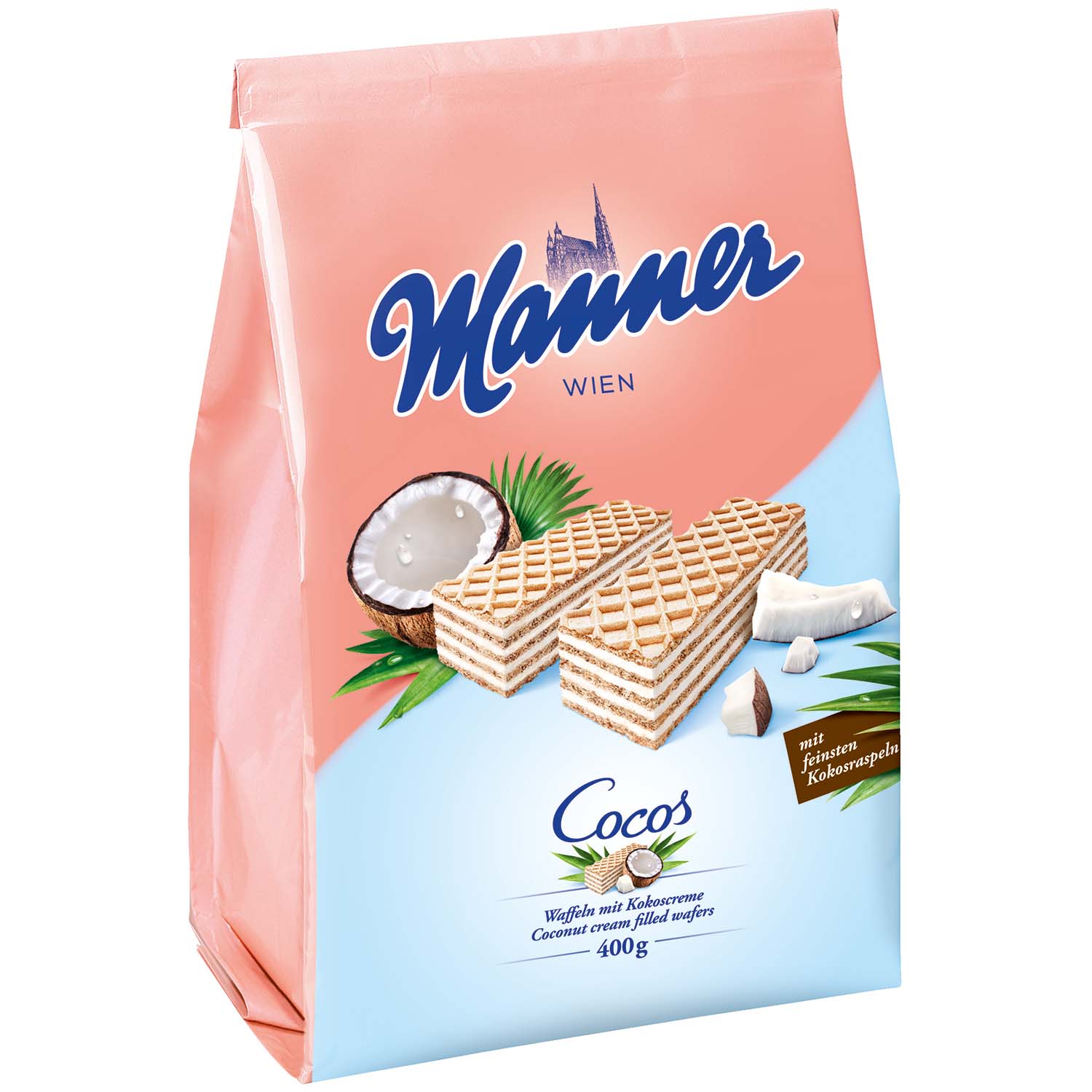 Manner Cocos Waffeln 400g