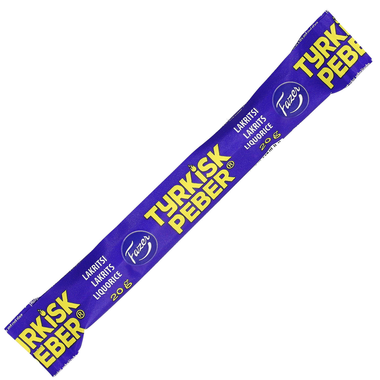 Fazer Tyrkisk Peber Lakritsi 20g