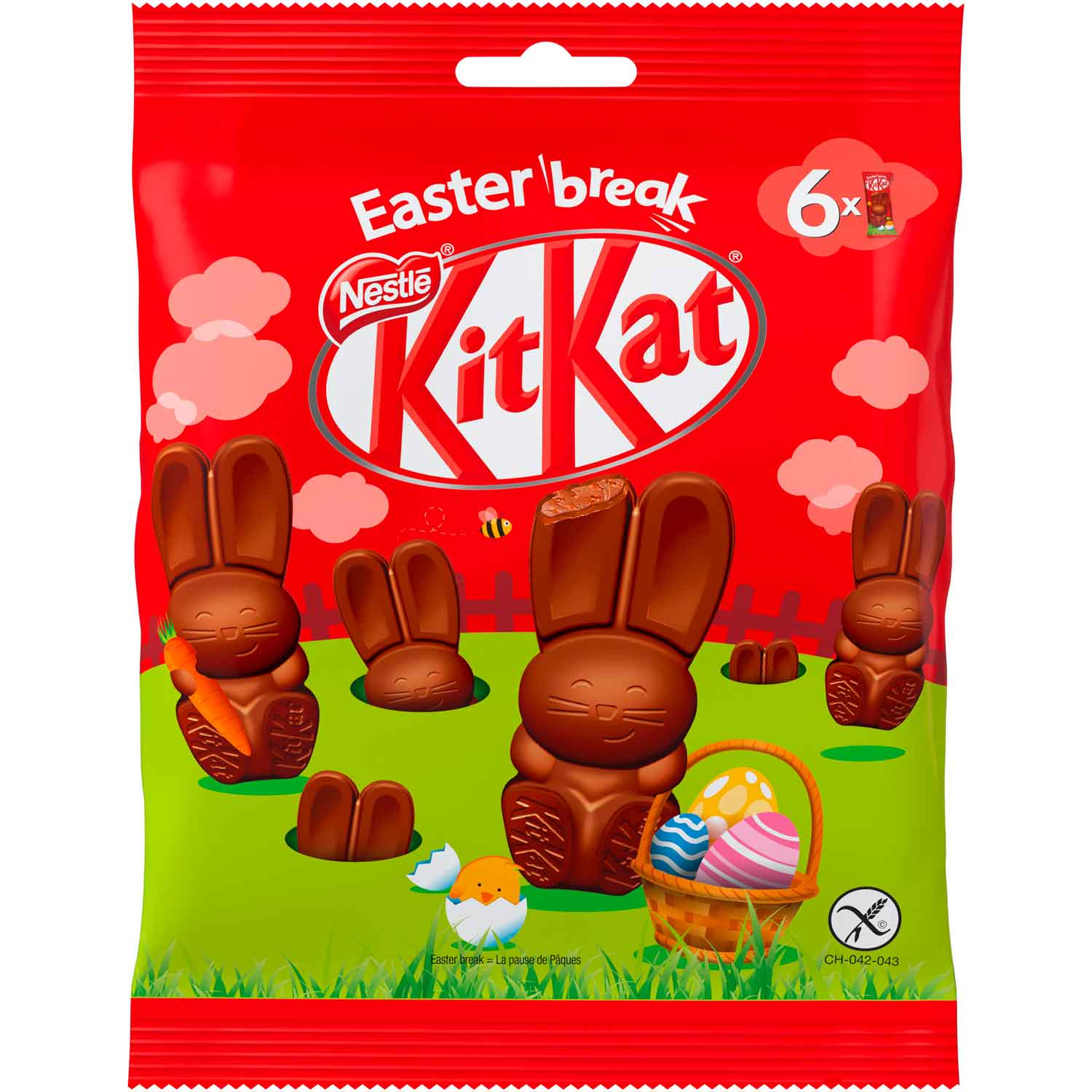 KitKat Mini-Osterhasen 6x11g