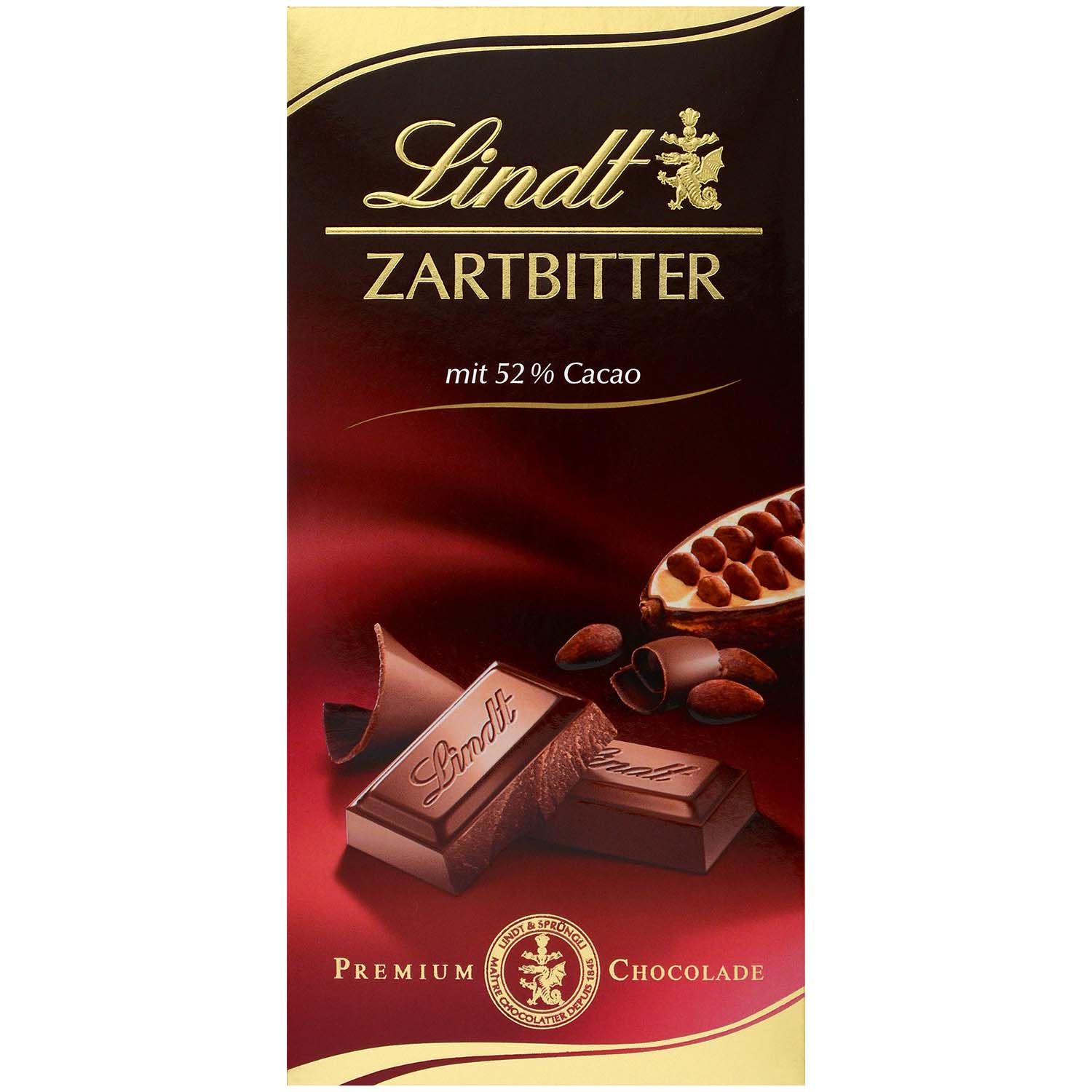 Lindt Zartbitter Tafel 100g