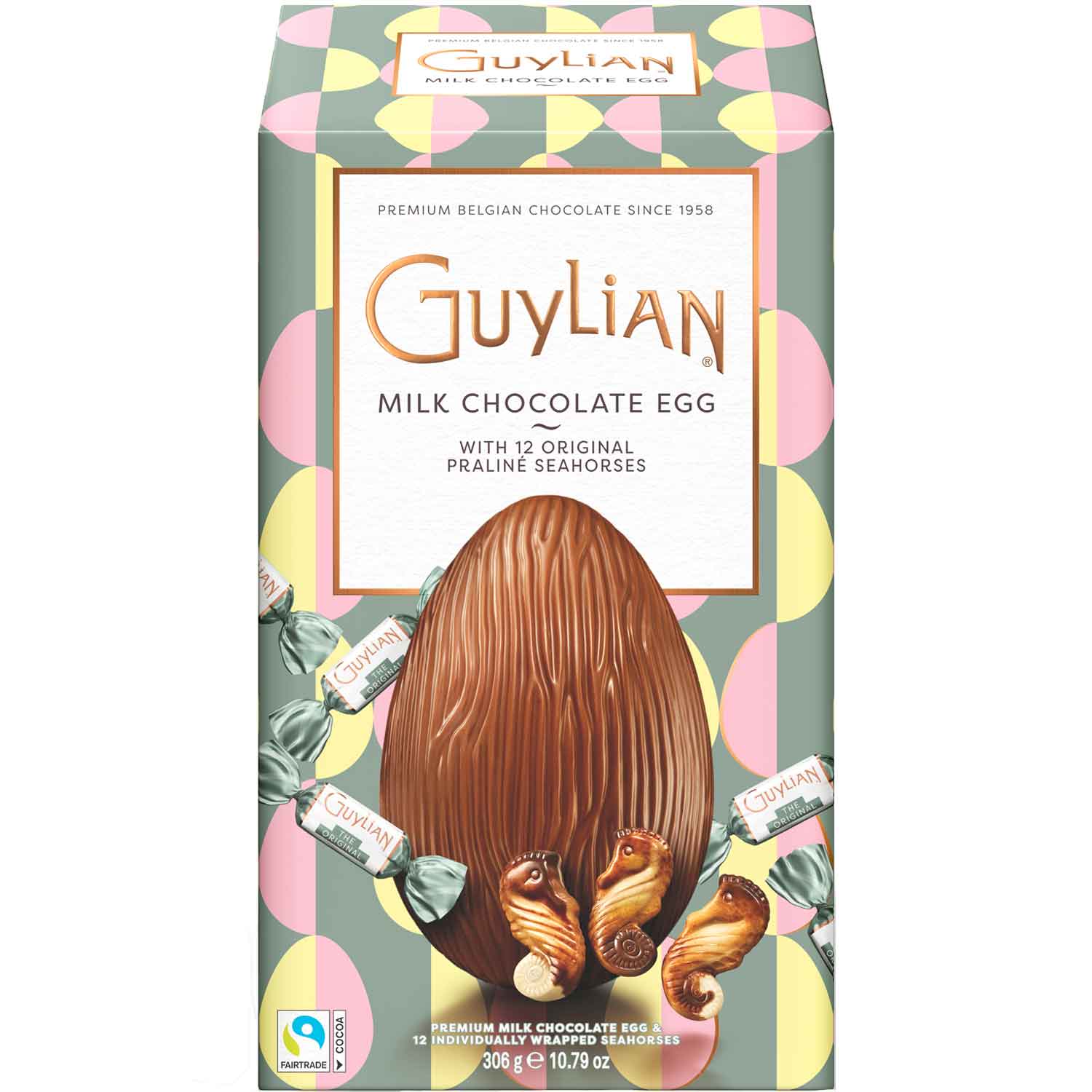 GuyLian Milk Chocolate Egg & Temptations Praliné 306g