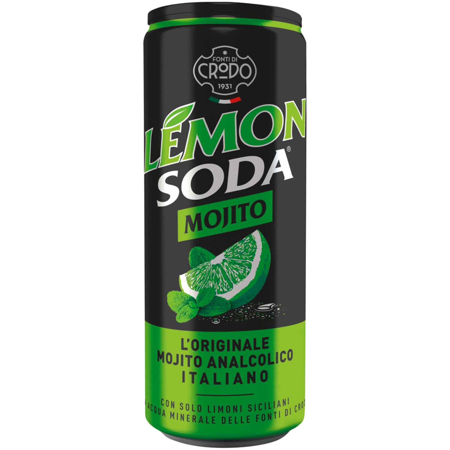 Fonti di Crodo Lemon Soda Mojito 330ml