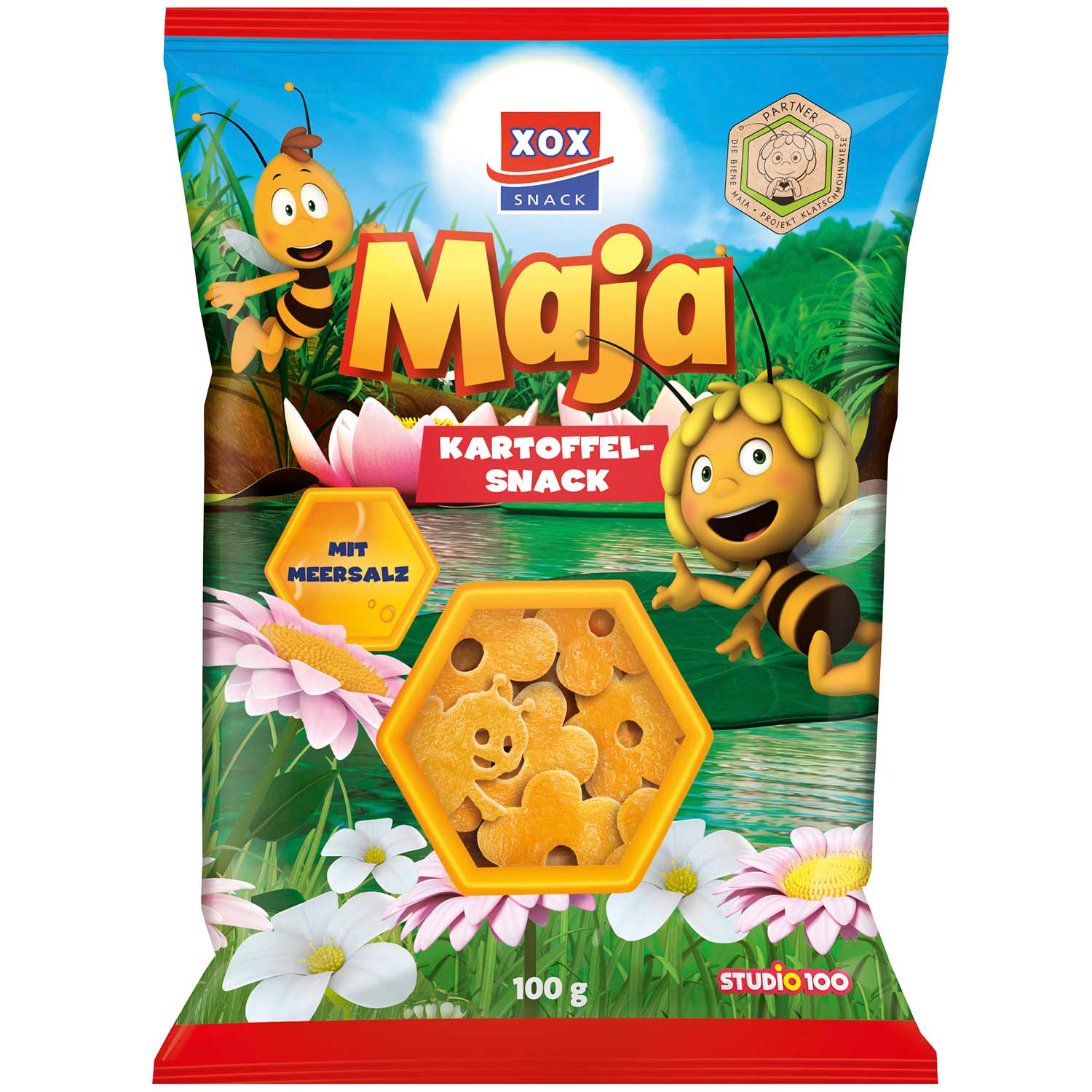 XOX Biene Maja Kartoffel-Snack 100g