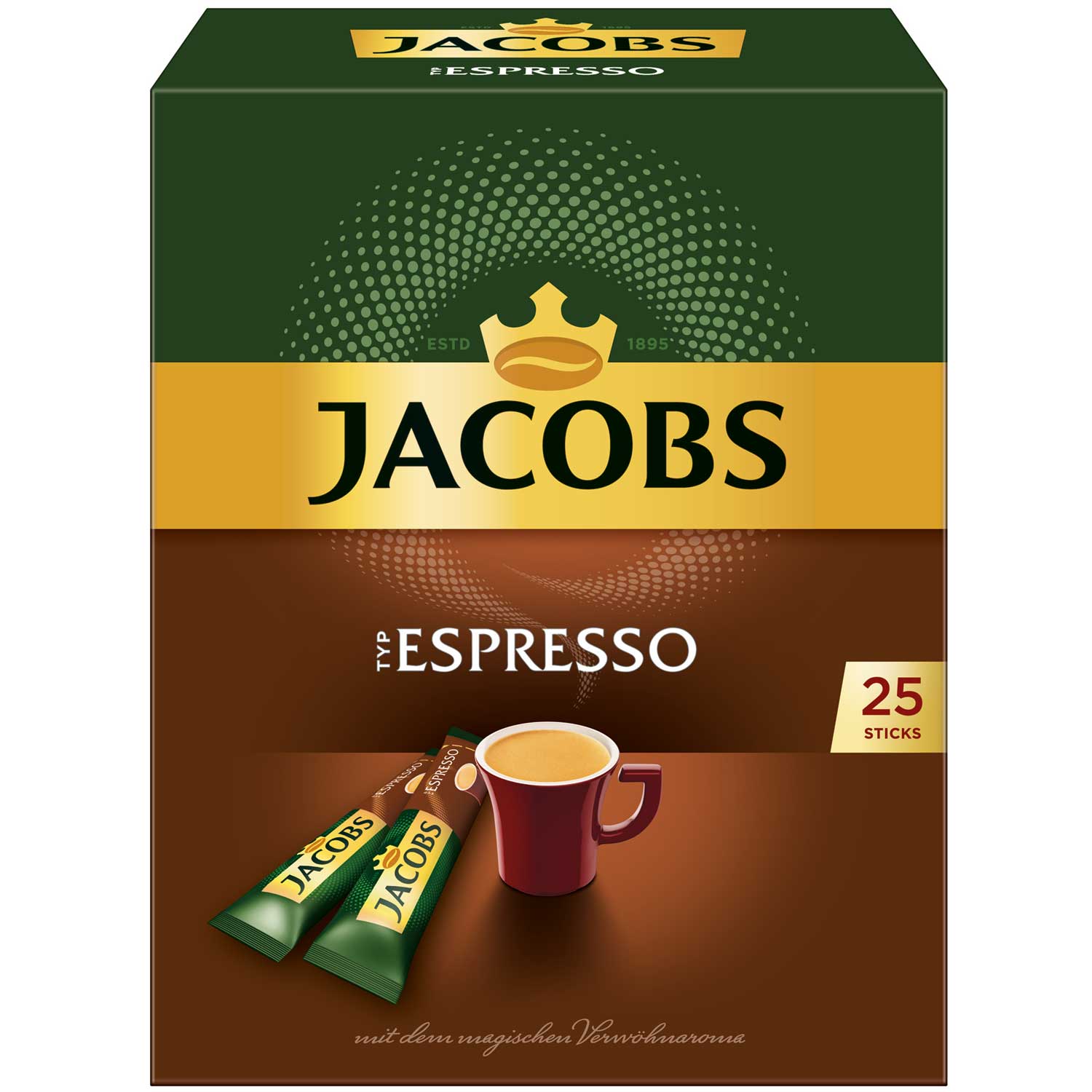 Jacobs Typ Espresso Sticks 25er