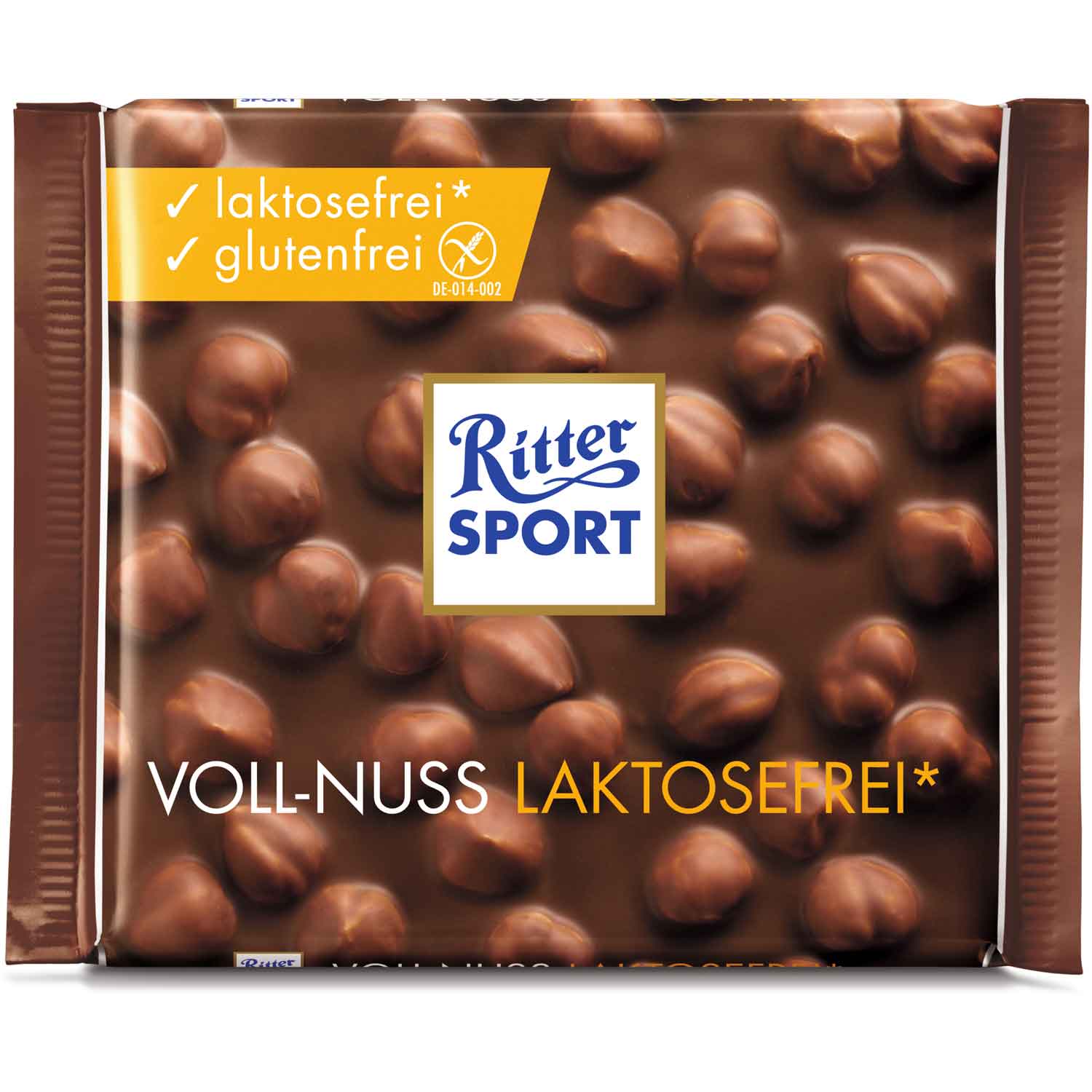 Ritter Sport Voll-Nuss laktosefrei 100g