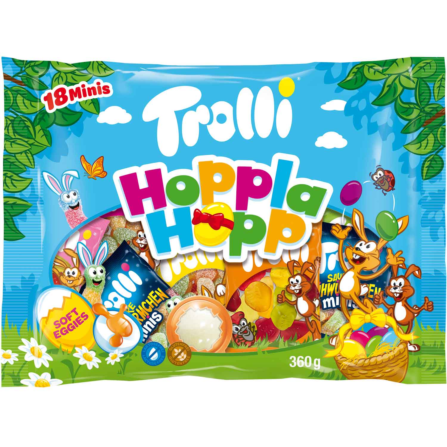 Trolli Hoppla Hopp Minis 18er