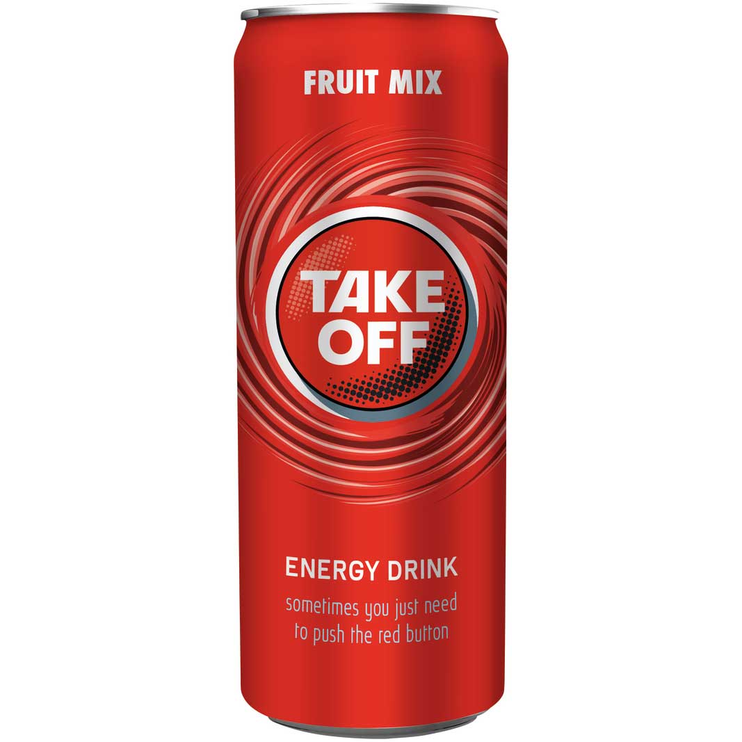 Take Off Energy Drink Fruit Mix 330ml