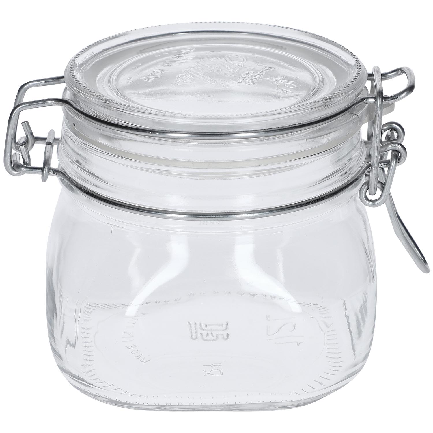 Bormioli Fido Rocco 500 Einmachglas mit Bügelverschluss 56cl