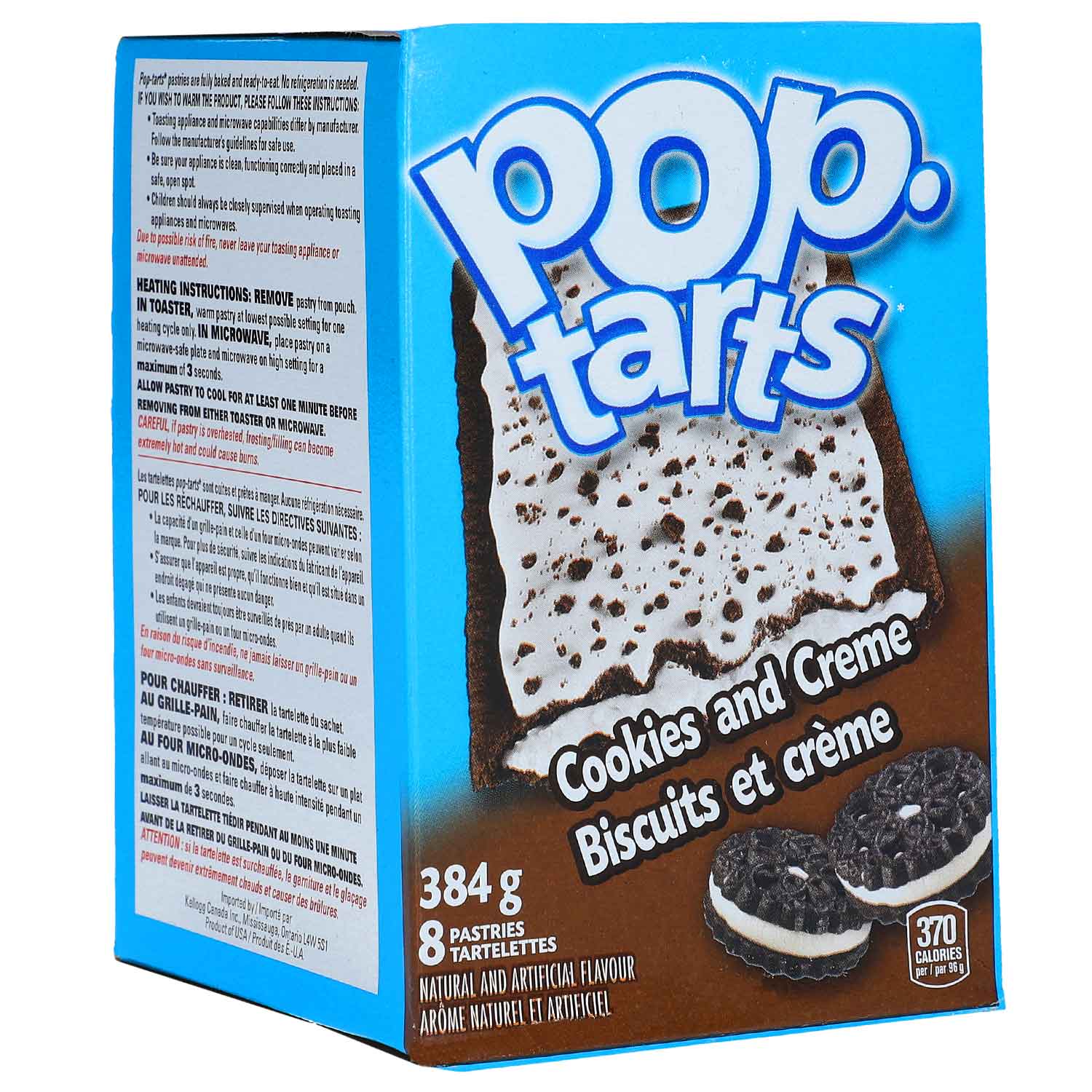 Kellogg's Pop-Tarts Frosted Cookies and Creme 8er
