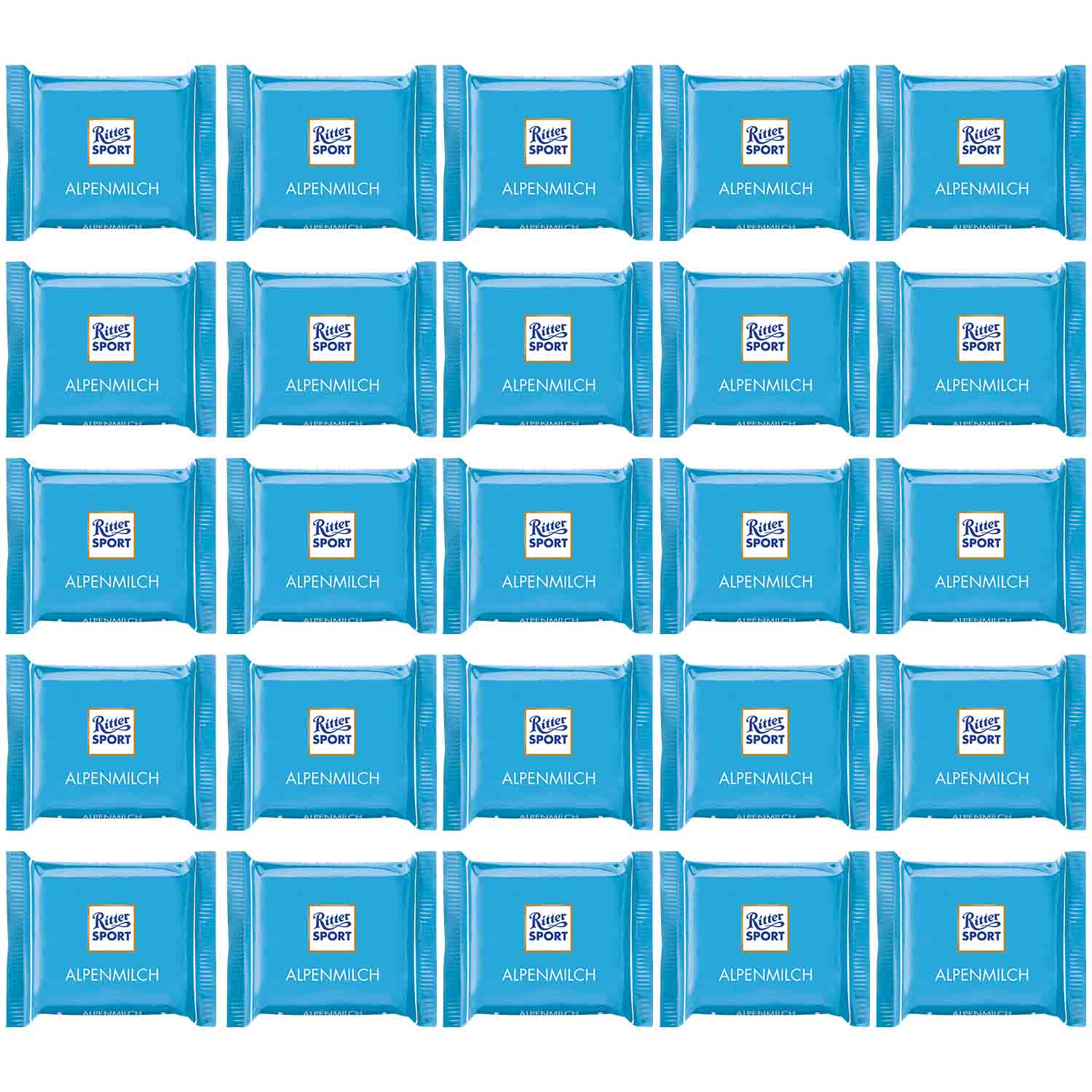 Ritter Sport mini Alpenmilch 25er