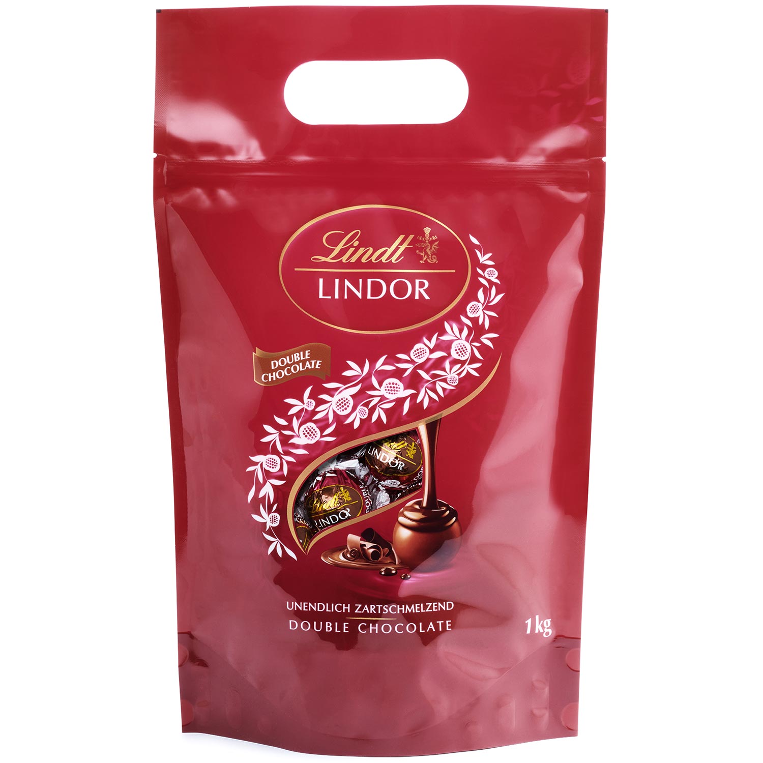 Lindt Lindor Kugeln Vollmilch Double Chocolate 1kg