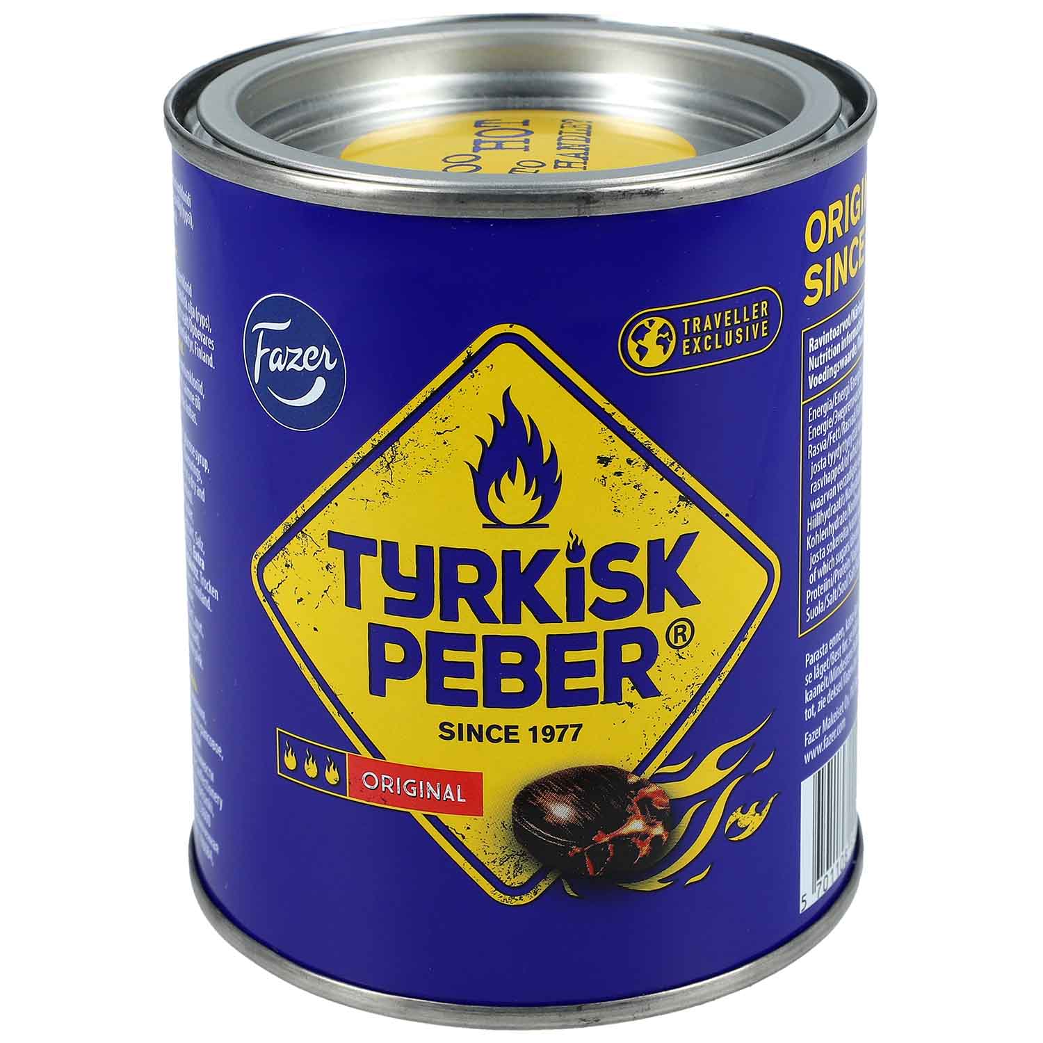 Fazer Tyrkisk Peber Original Travel Edition 375g