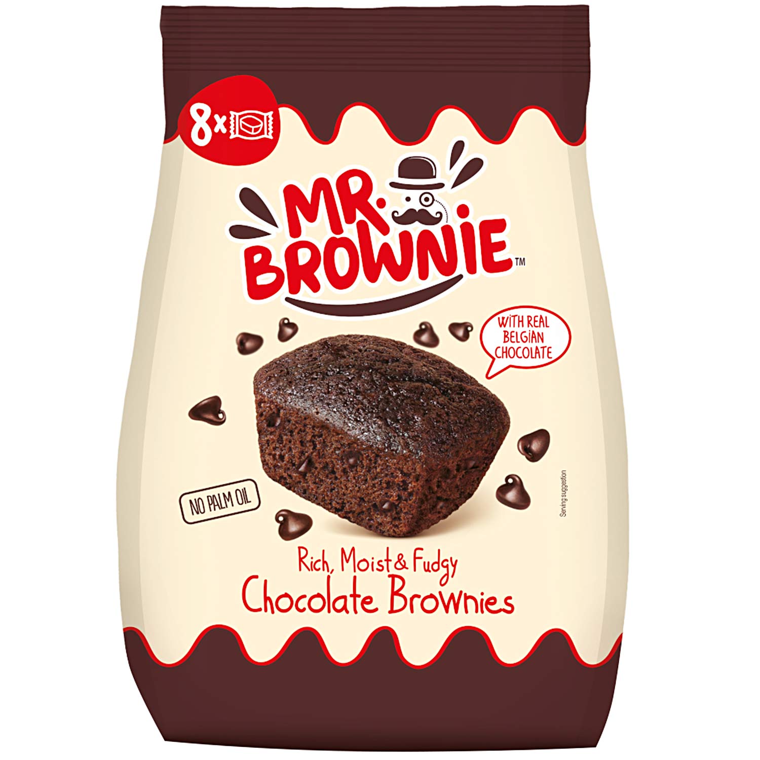 Mr. Brownie Chocolate Brownies 200g