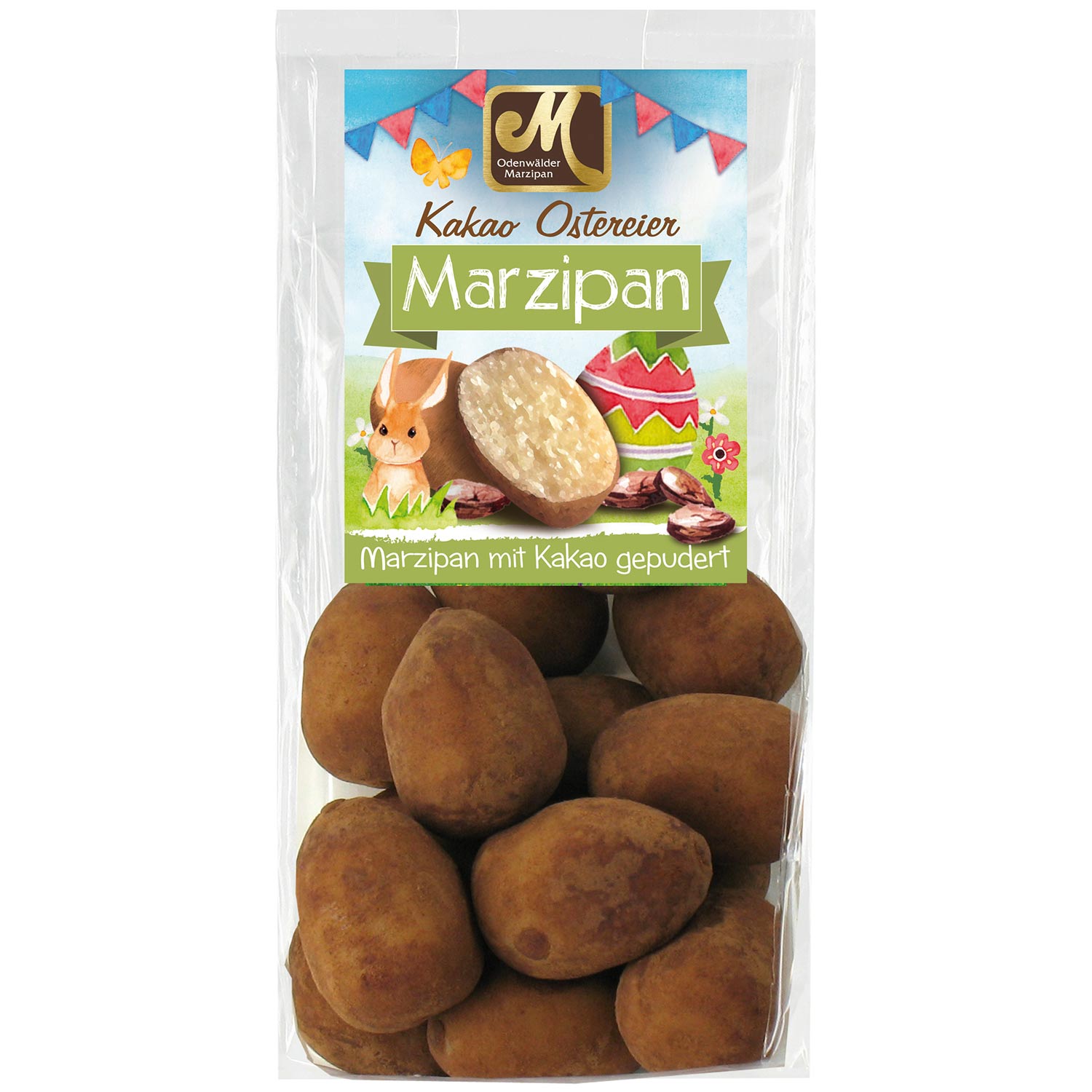 Odenwälder Edelmarzipan Kakao Ostereier 150g